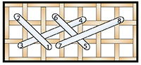 Long-arm Cross (over 2)