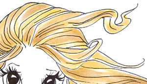 Quixotic Inspirations: Tutorial - using Copics for blonde hair